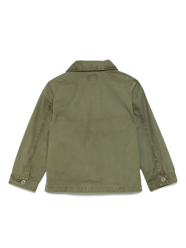 Bellerose Kids Willis Overshirt Green FARFETCH AE