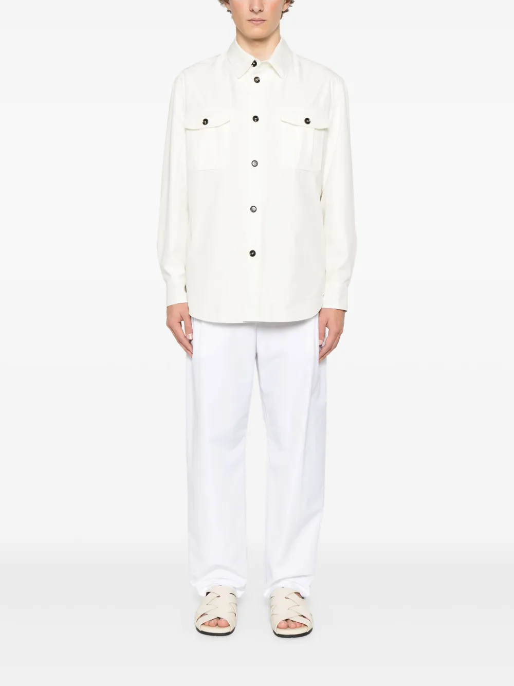 Brioni sulk shirt jacket | Shirt Jackets | Image 2