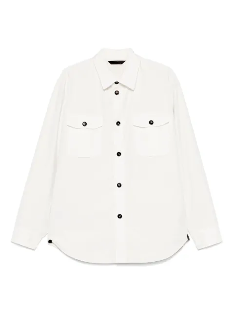 Brioni sobrecamisa de seda