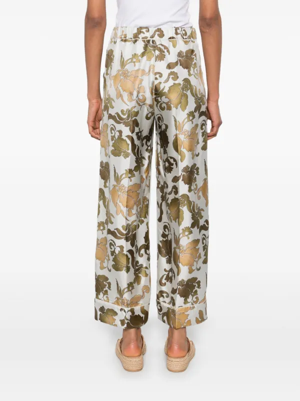 S Max Mara Leda Hose | Grau