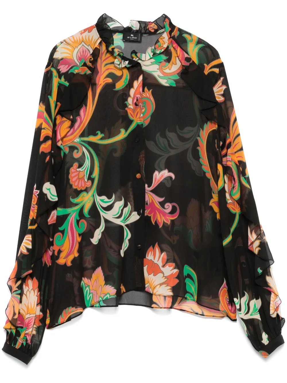 ETRO シルクブラウス - ブラック ETRO シルクブラウス - ブラック