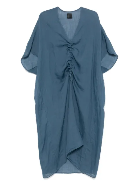 Fisico vestido midi con cuello en V