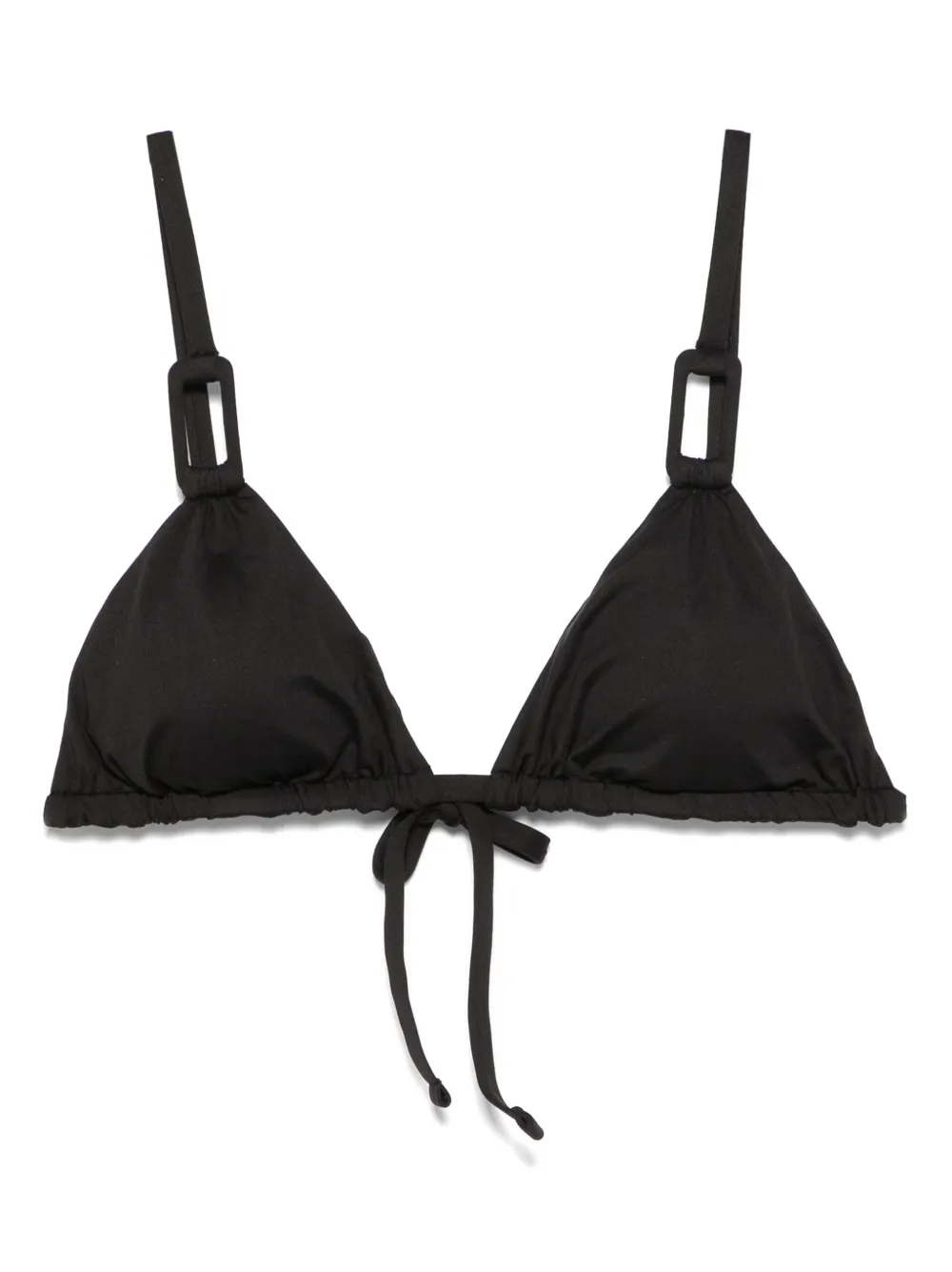 Fisico top de bikini estilo triángulo | negro | Image 1