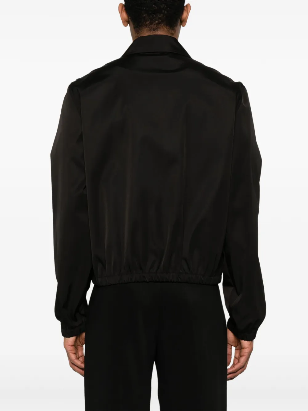 AMI Paris Bomberjack met logo Zwart