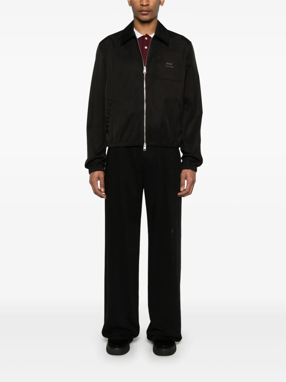 AMI Paris Jaqueta bomber com logo | Jaqueta bomber | Image 2