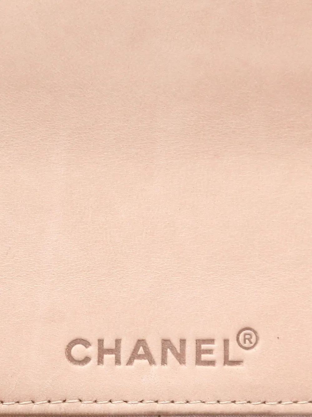 Pre-owned Chanel 2002 Choco Bar Shoulder Bag In Neutrals