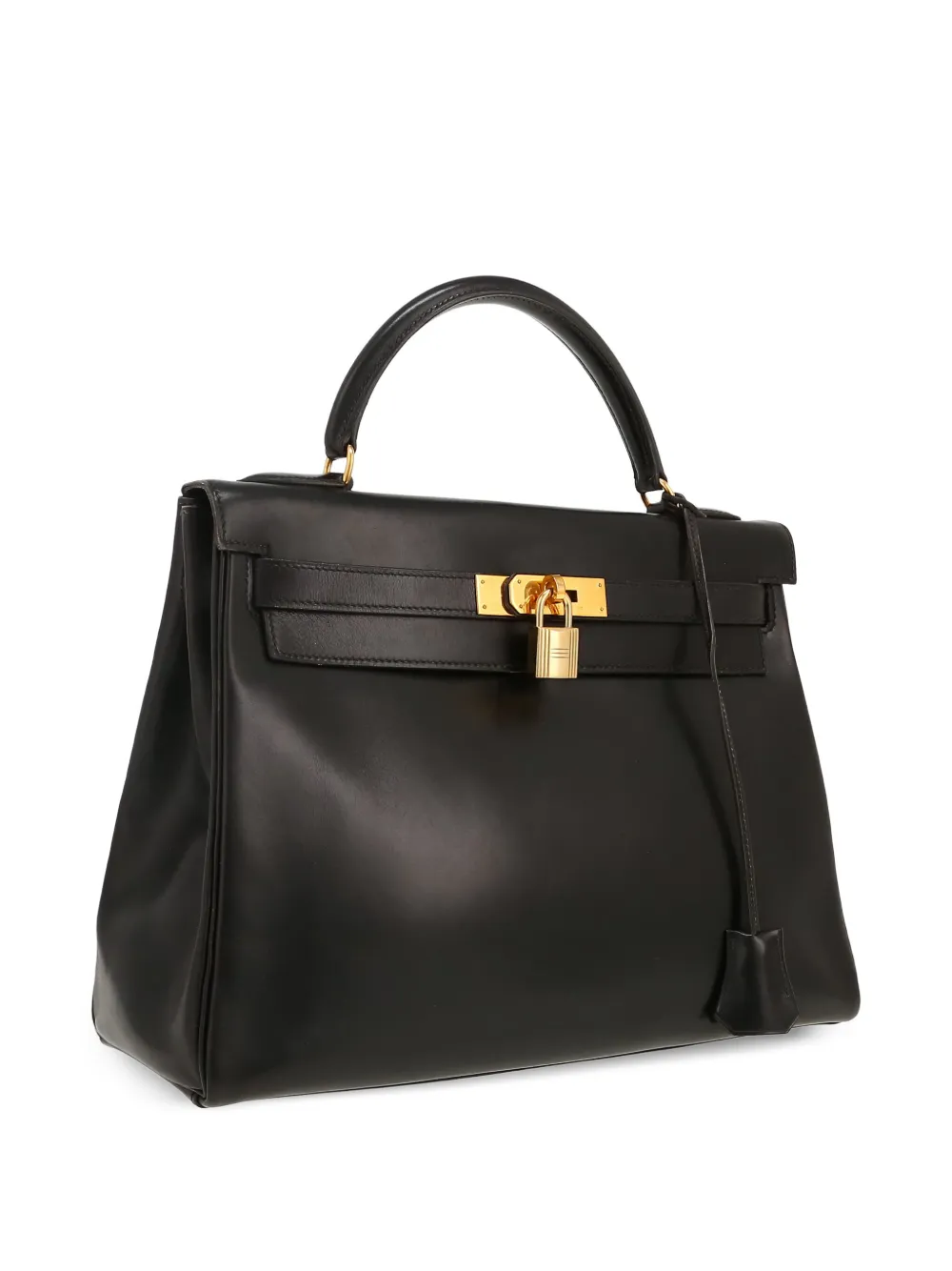 Pre-owned Hermes 1994 Kelly 32 Handbag In Black
