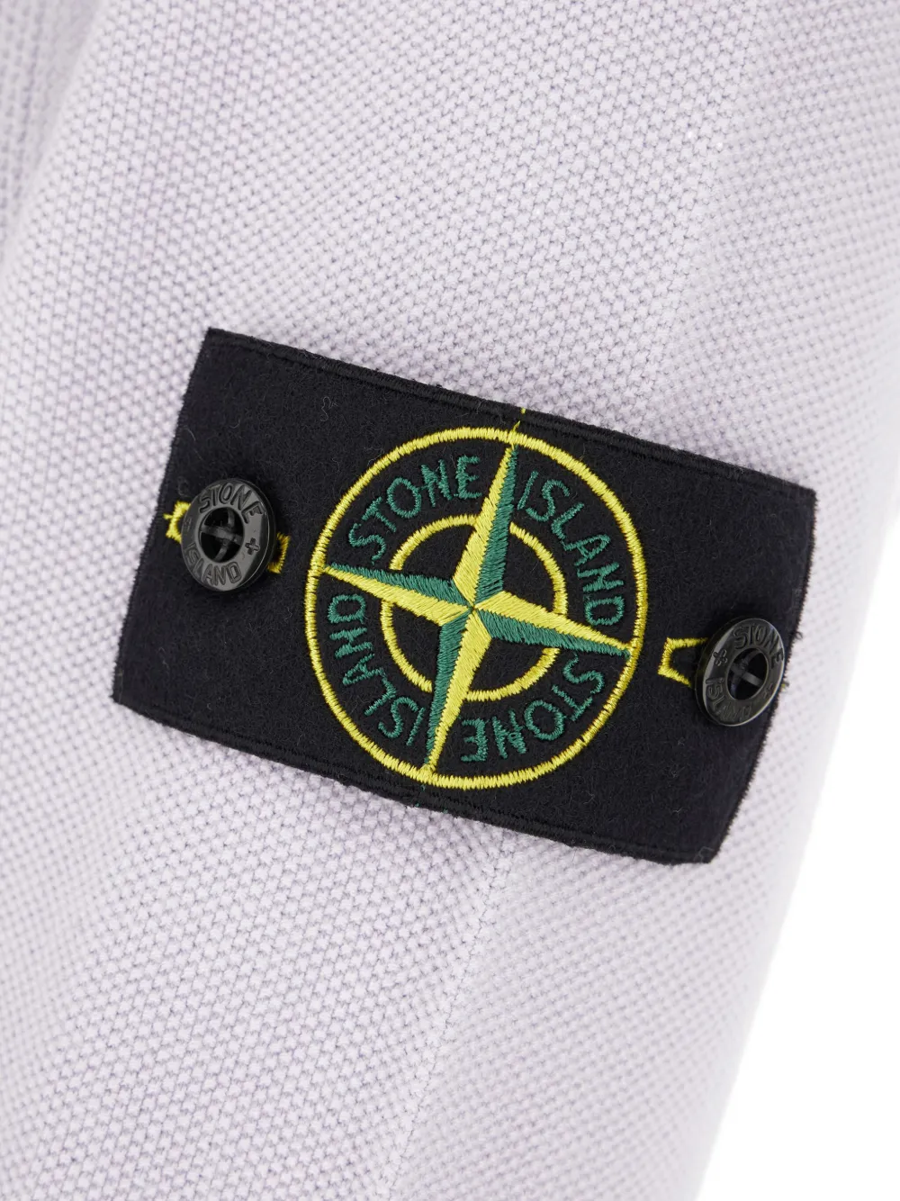 Stone Island Sweater met Compass-logopatch Paars