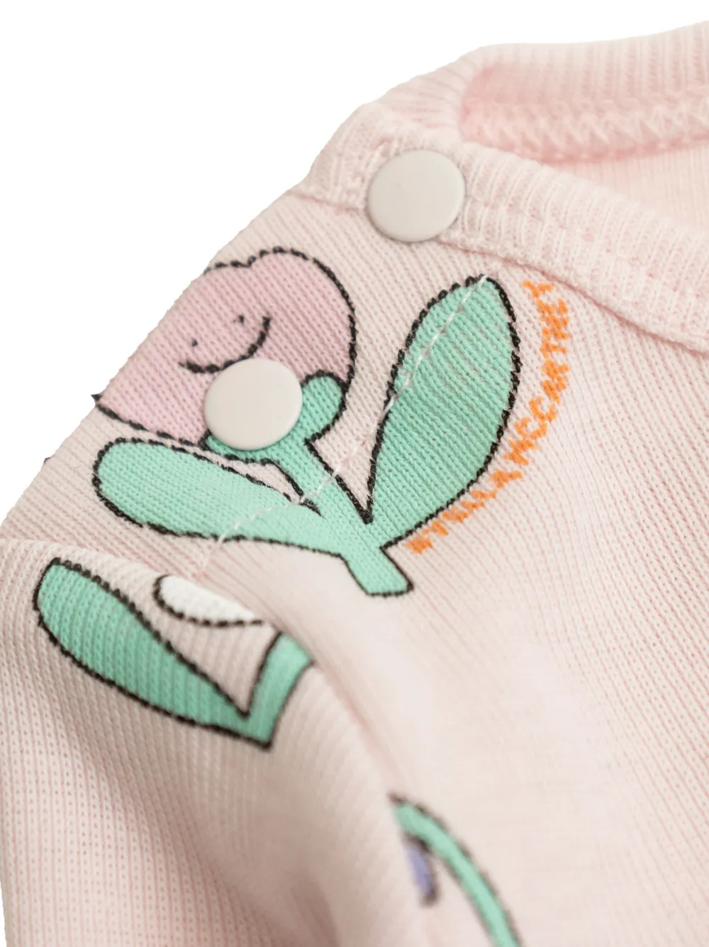 Stella McCartney Kids Drie rompers met bloemenprint Roze