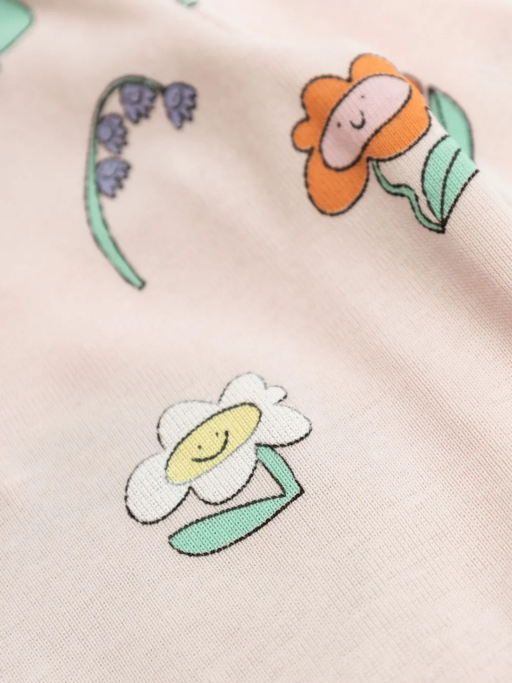 Stella McCartney Kids Drie rompers met bloemenprint Roze