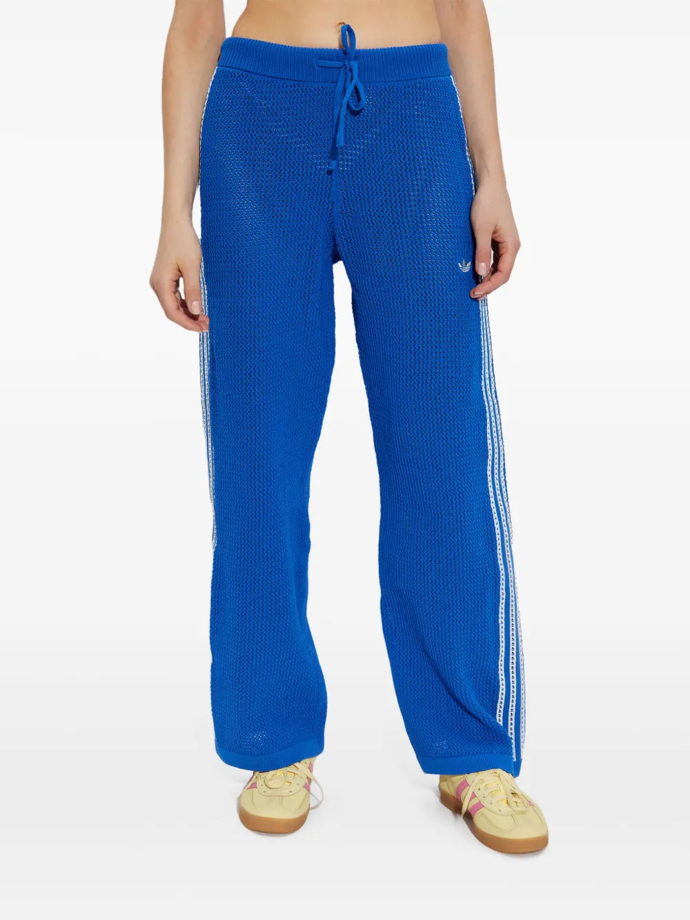 adidas Trainingsbroek met geborduurd logo Blauw