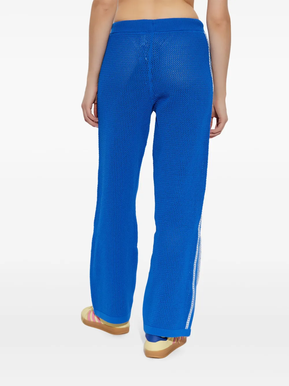 adidas Trainingsbroek met geborduurd logo Blauw