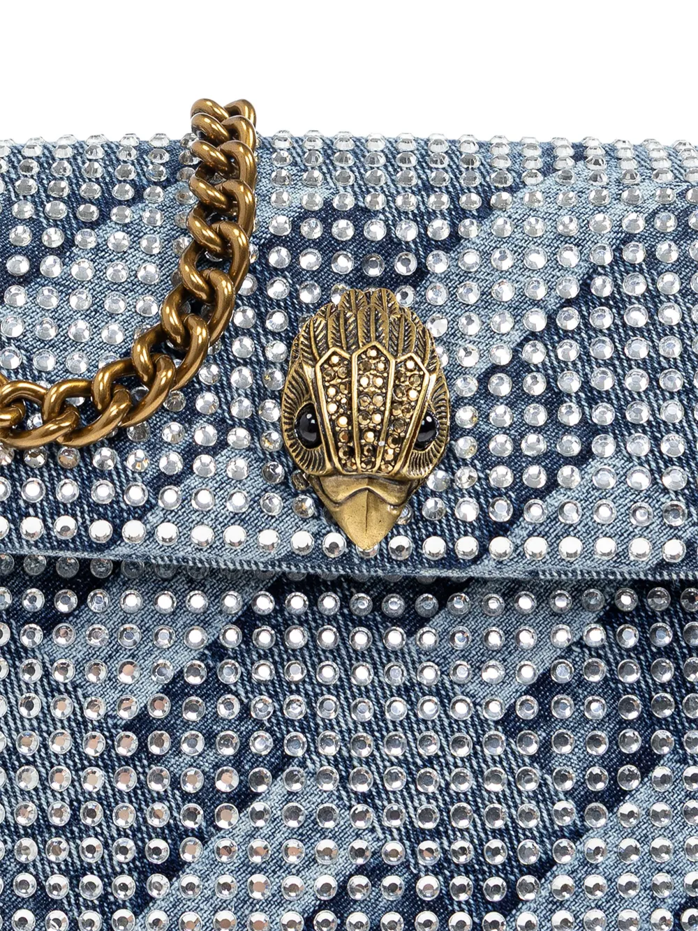 Kurt Geiger London Kensington medium schoudertas Blauw