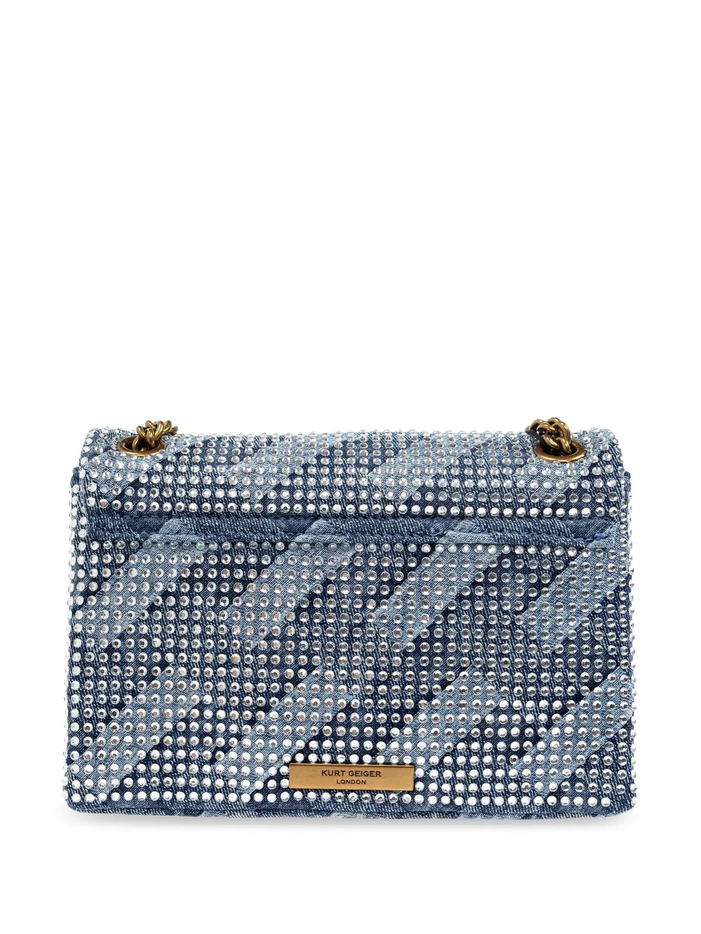 Kurt Geiger London Kensington medium schoudertas Blauw