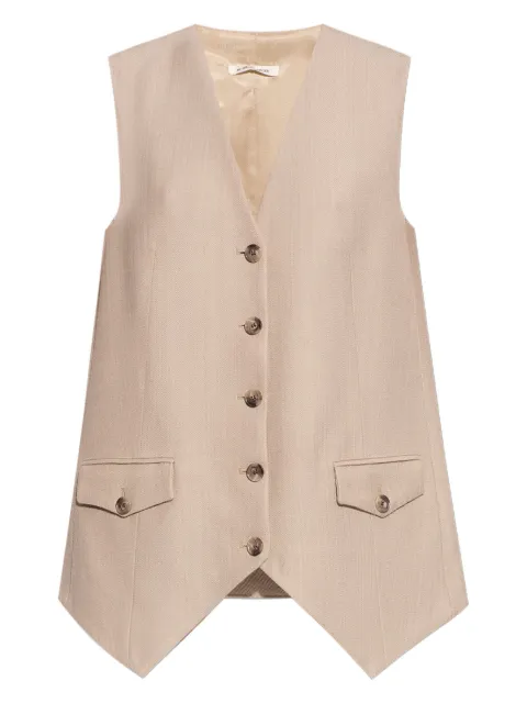 By Malene Birger صديري بتصميم مفصل