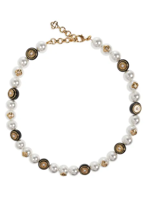 Casablanca pearl-embellished necklace