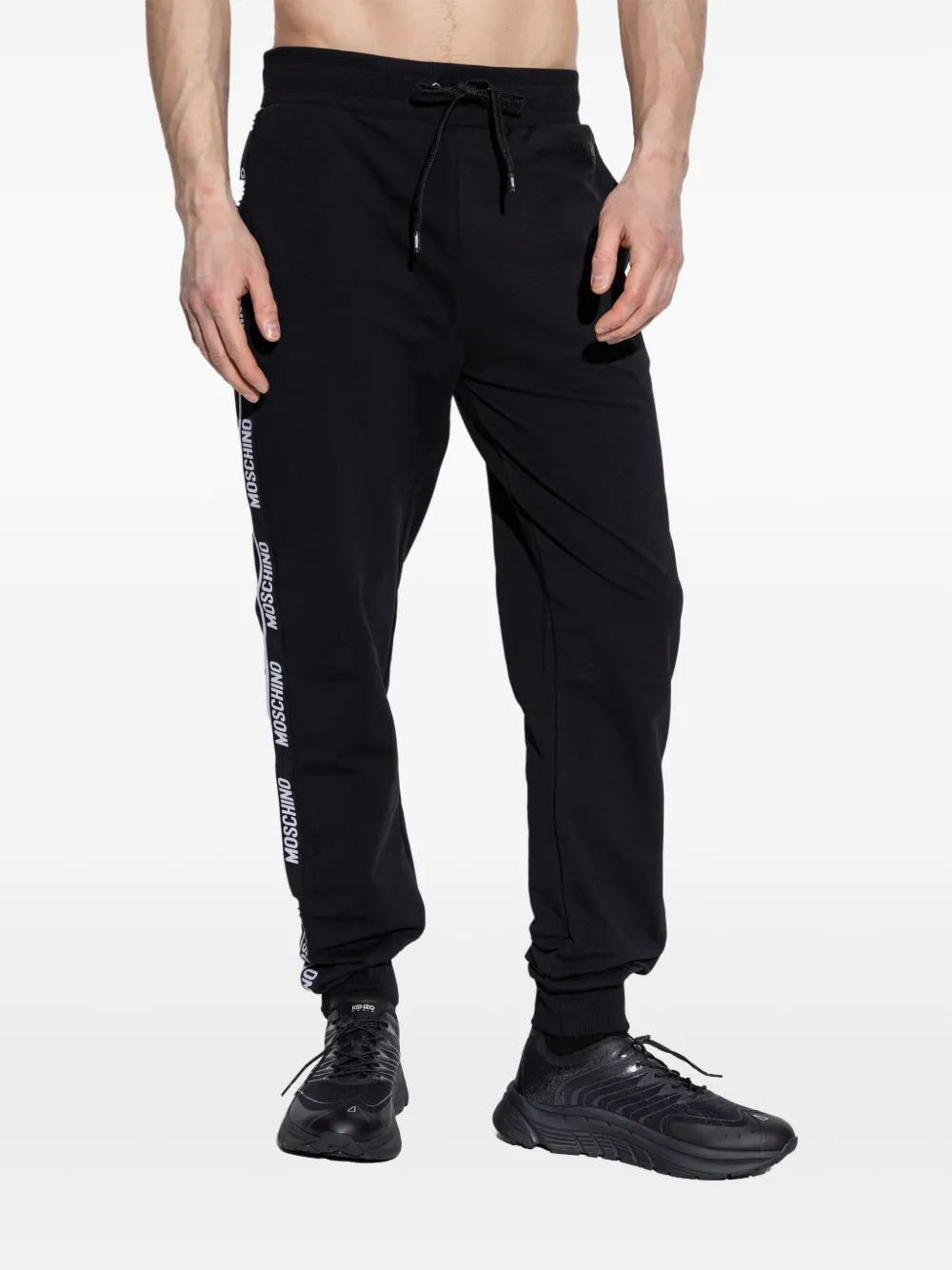 Moschino Trainingsbroek met logoprint Zwart