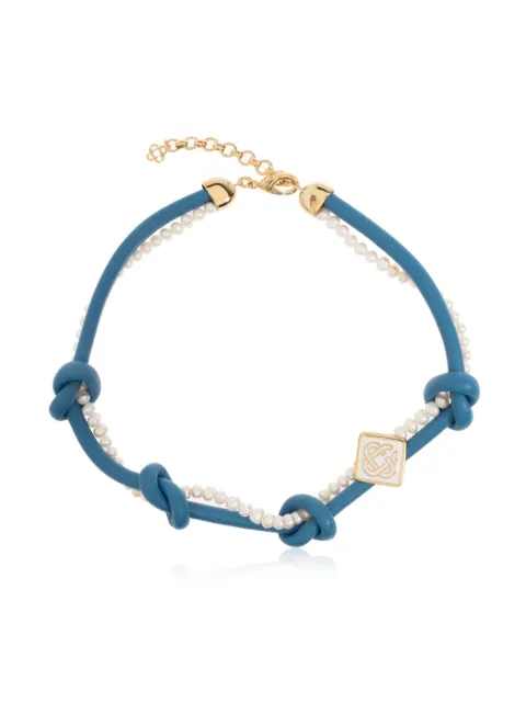 Casablanca logo necklace