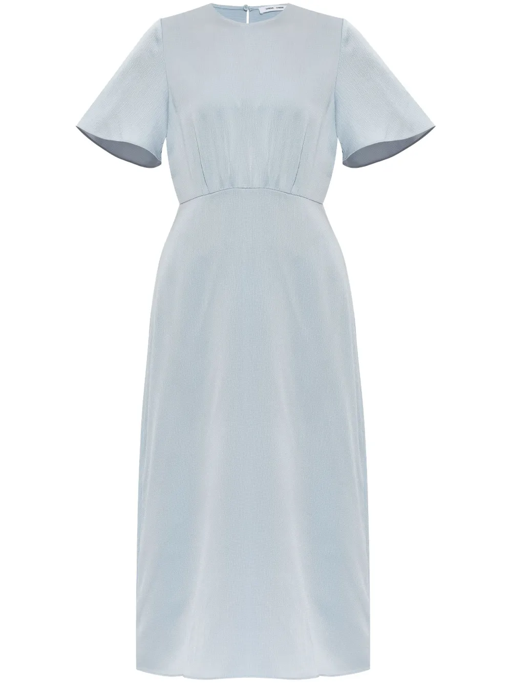 Samsoe & Samsoe Short-sleeved Dress In 蓝色