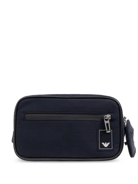 Emporio Armani logo-patch messenger bag