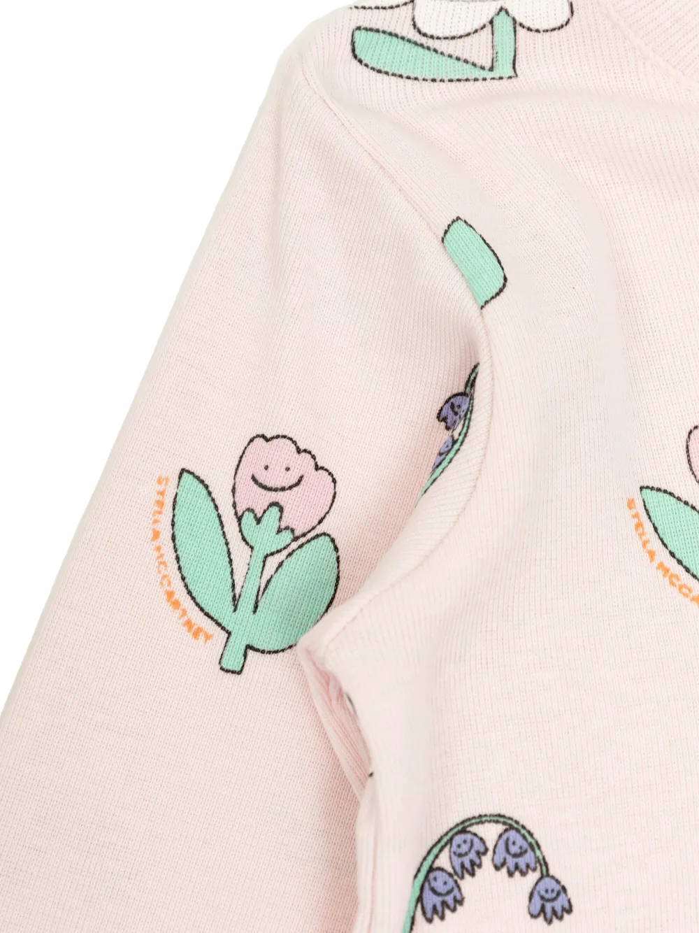 Shop Stella Mccartney Floral-print Trouser Set In Pink