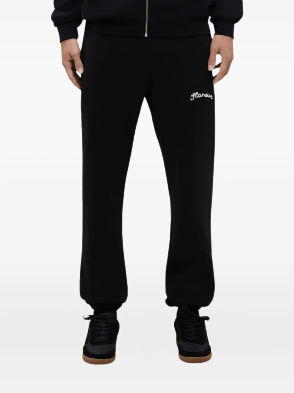 FLÂNEUR embroidered track pants | Pants | Image 2