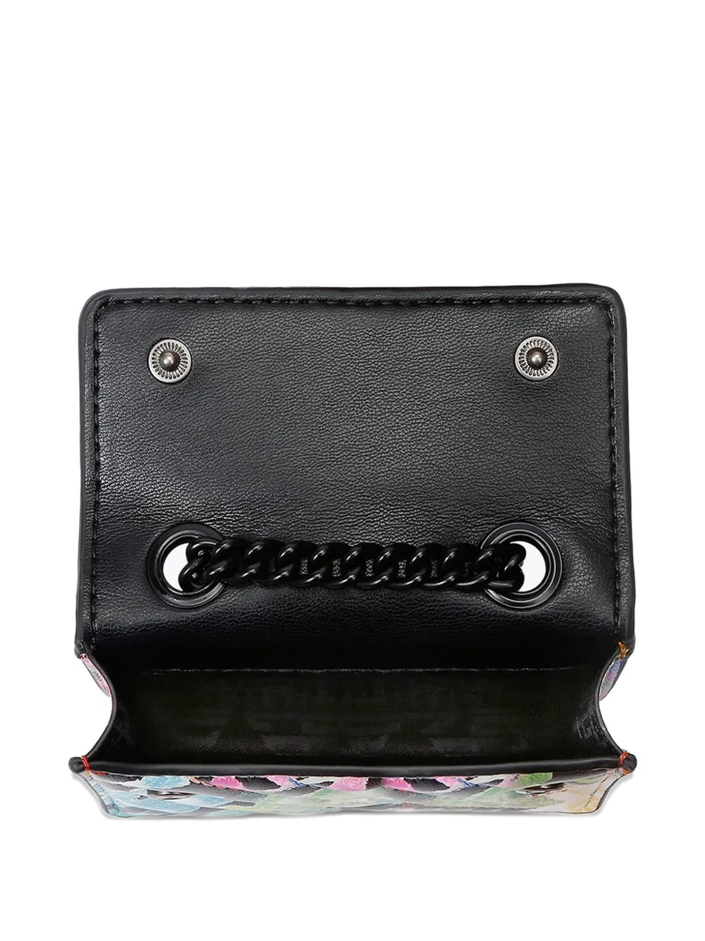 Kurt Geiger London Kensington kleine crossbodytas met bloemenprint Zwart