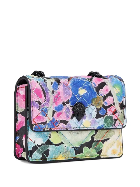 Kurt Geiger London Micro Kensington floral-print crossbody bag