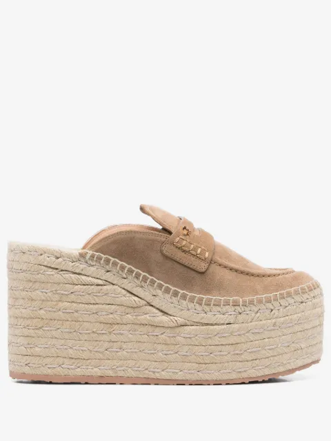Gianvito Rossi Maxilla espadrille mules