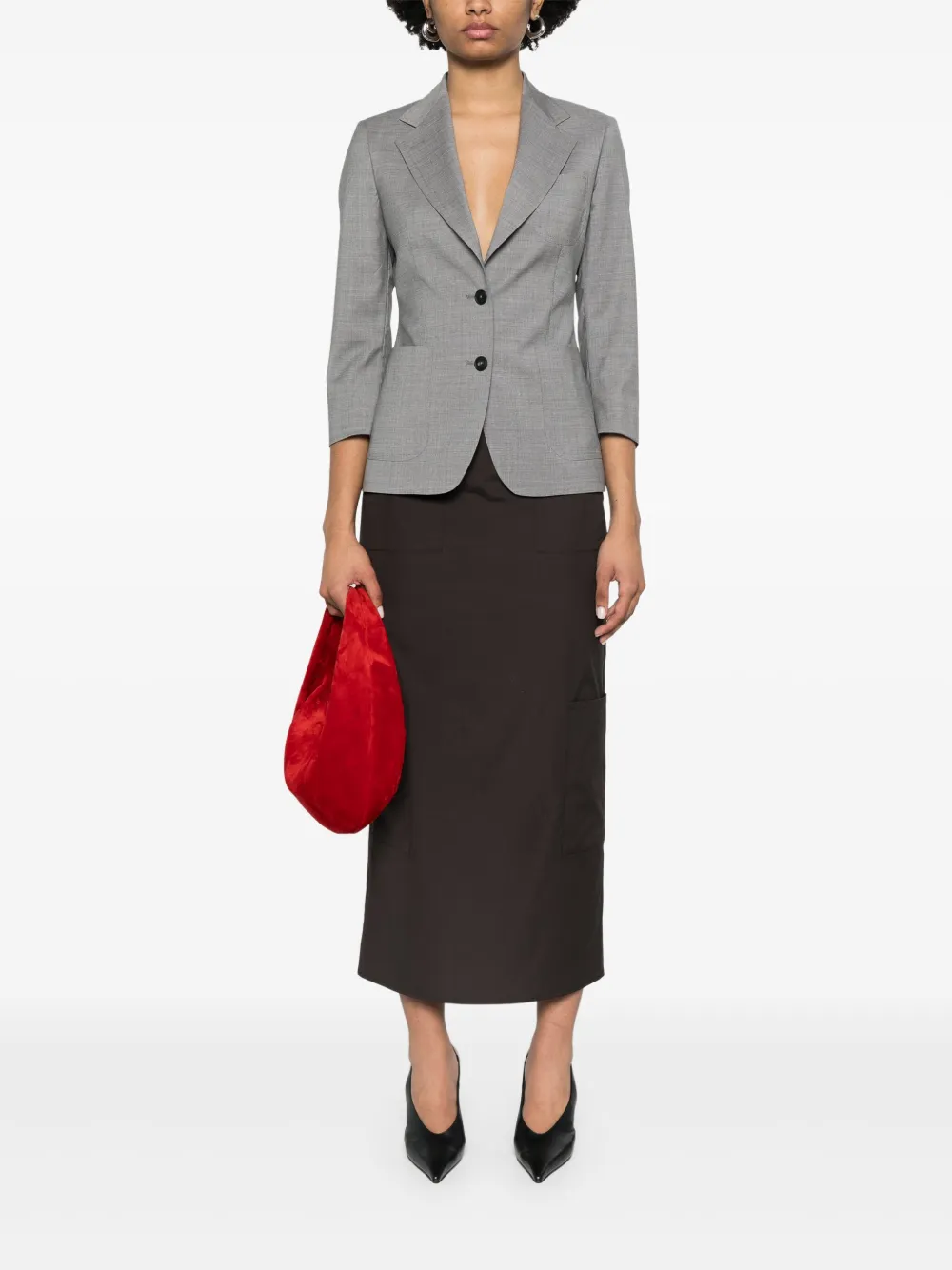 Tagliatore Debra blazer Grijs