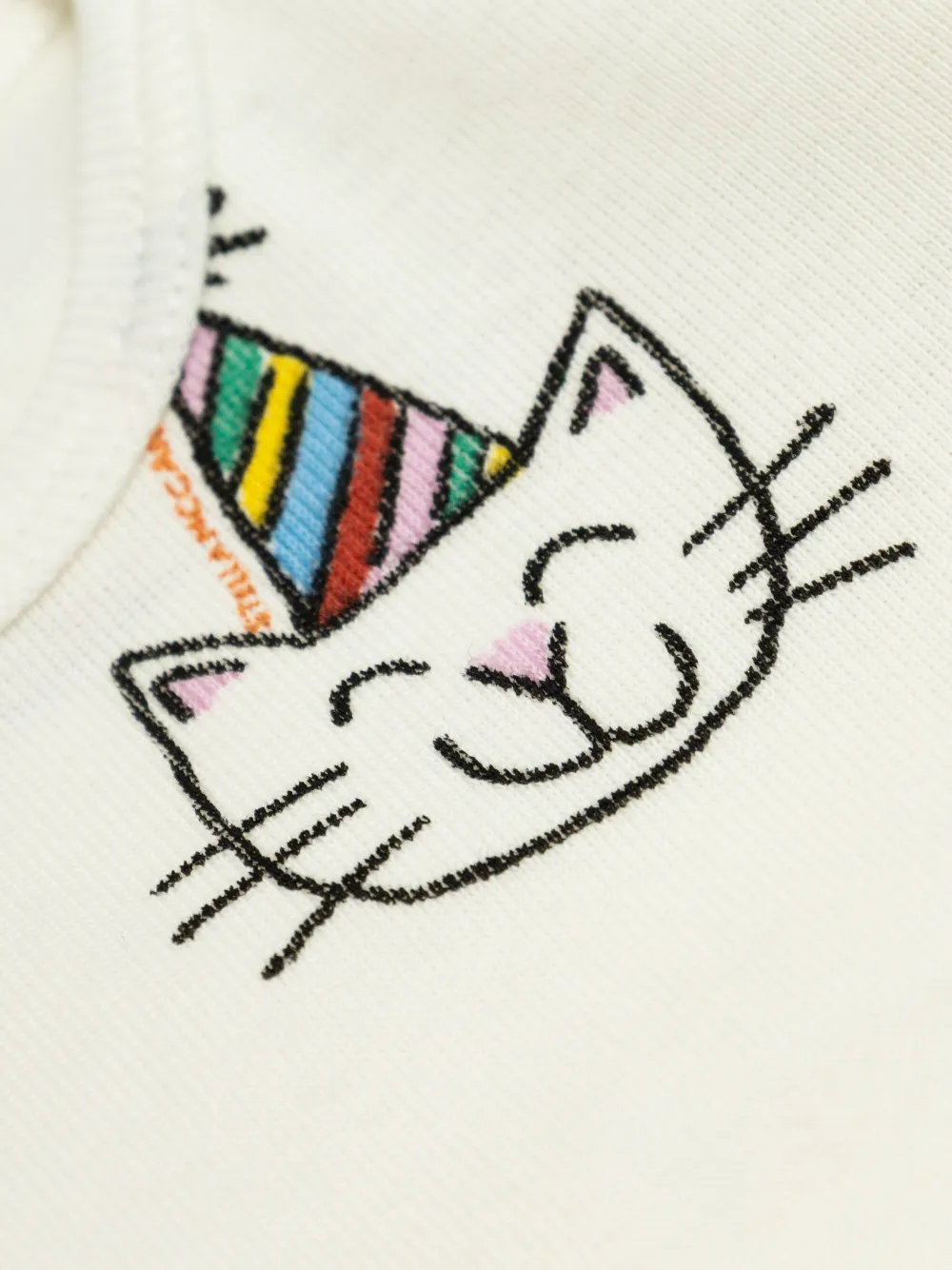 Stella McCartney Kids Katoenen pyjama Wit