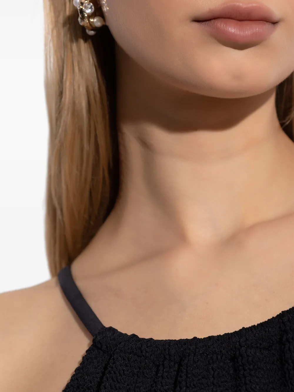 Shop Hunza G Portia Swimsuit In Black