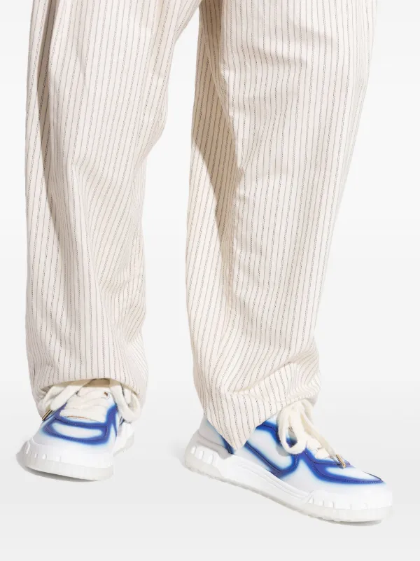 Casablanca The Court Sneakers | Blue | FARFETCH JO