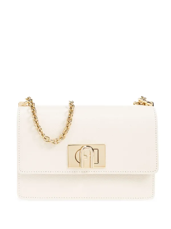 【FURLA】ショルダーバック　1927  ホワイト　極美品 FURLA（フルラ） ショルダーバッグ バッグ 1927 (Furla 1927) ミニ