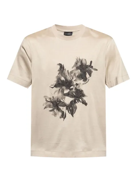 Emporio Armani t-shirt à imprimé graphique