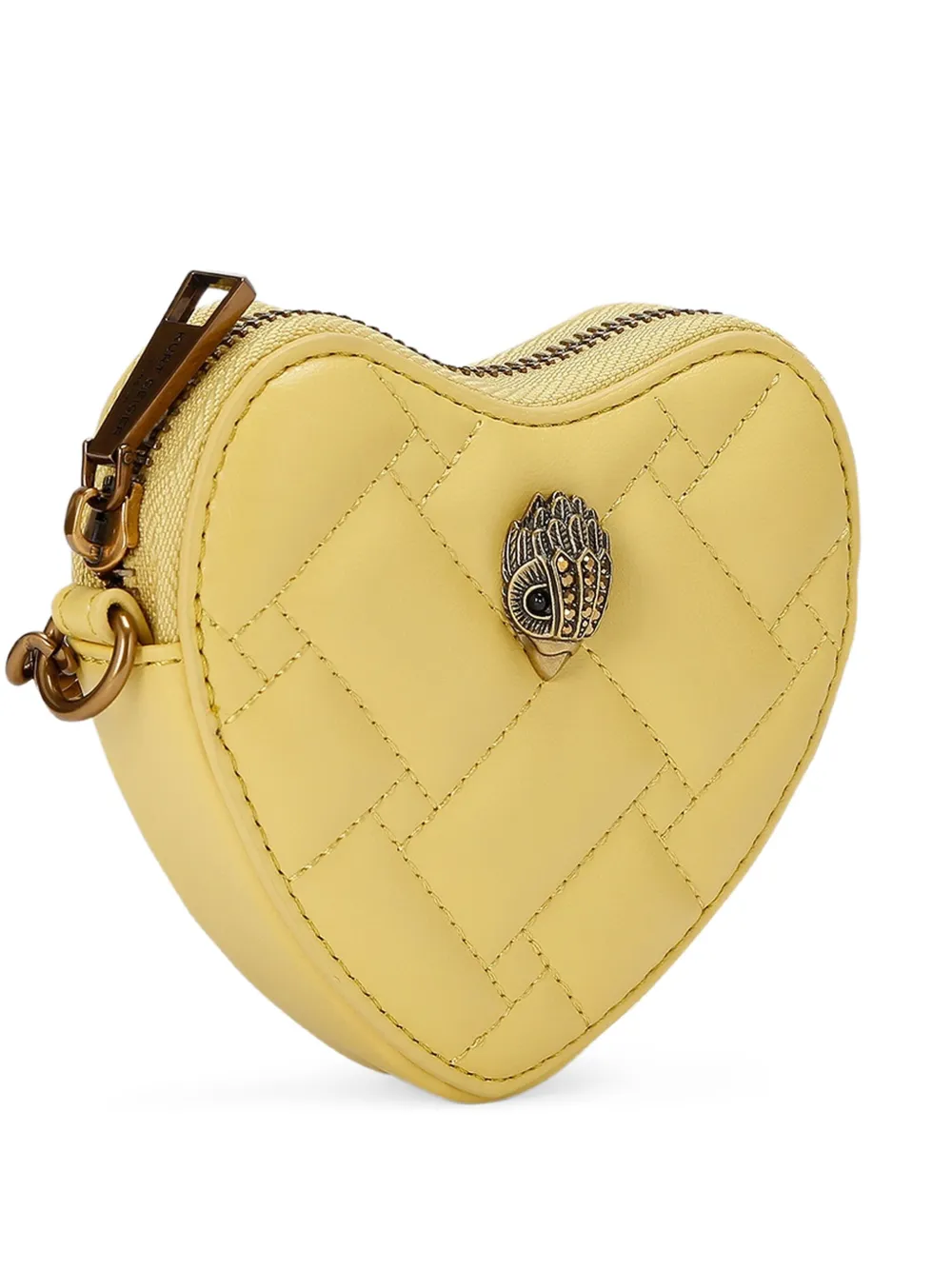 Kurt Geiger London Portamonete con applicazione - Giallo
