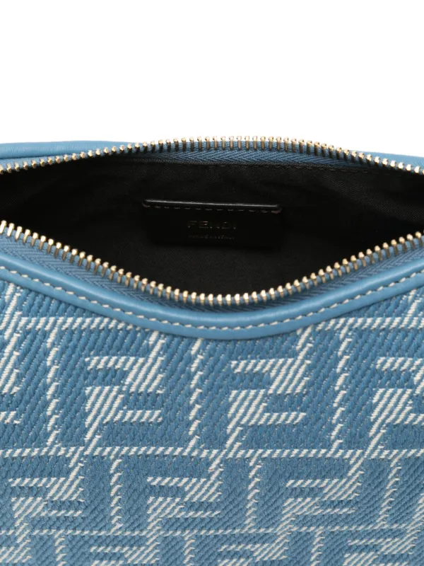 ショルダーバッグ・ポシェット FENDI Women Shoulder Bags 8BS083 AUQ7 1 BLUE Fendi Medium Blue Nappa Leather Baguette Shoulder and