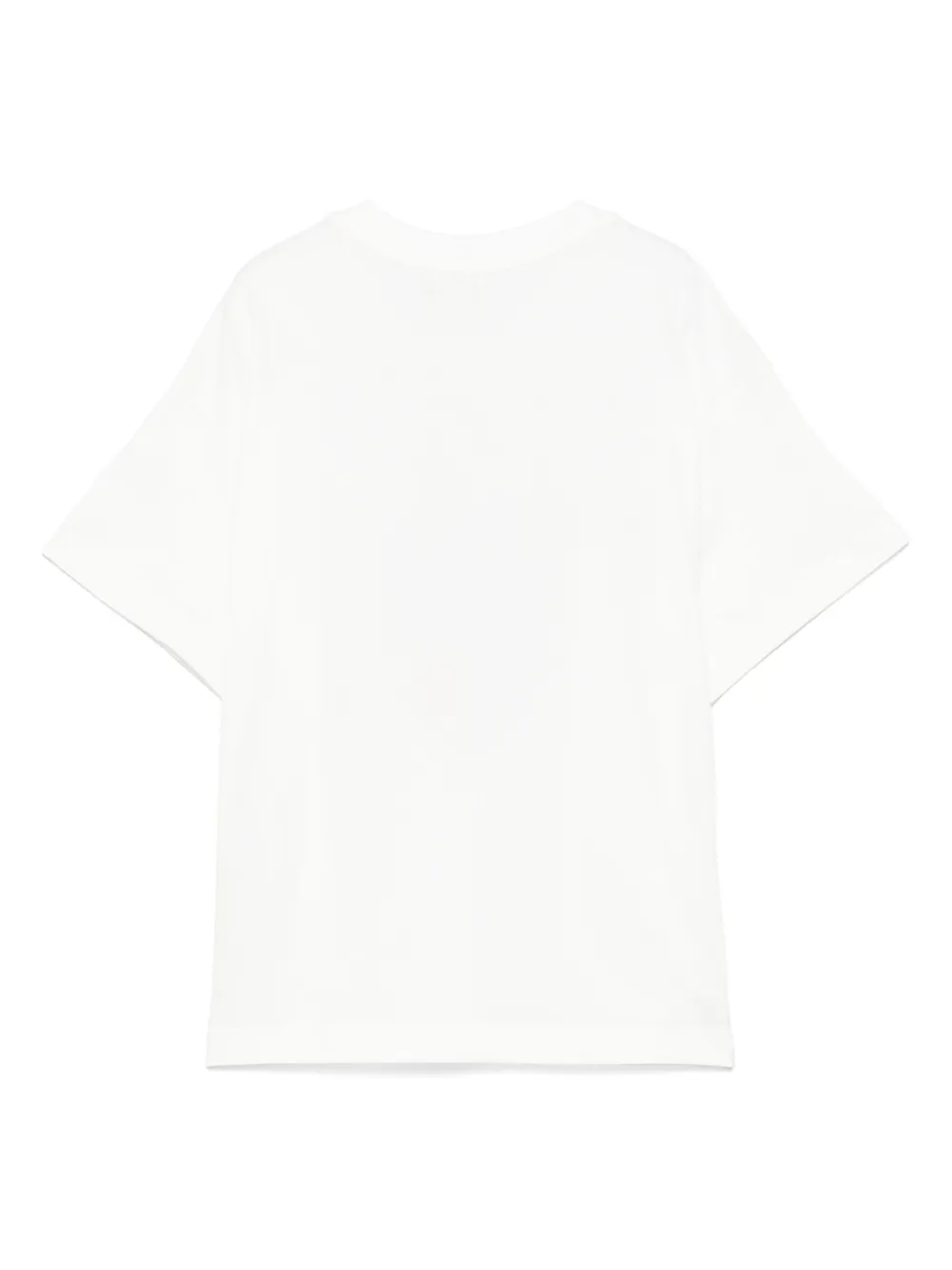 Fendi Kids T-shirt met logoprint Wit