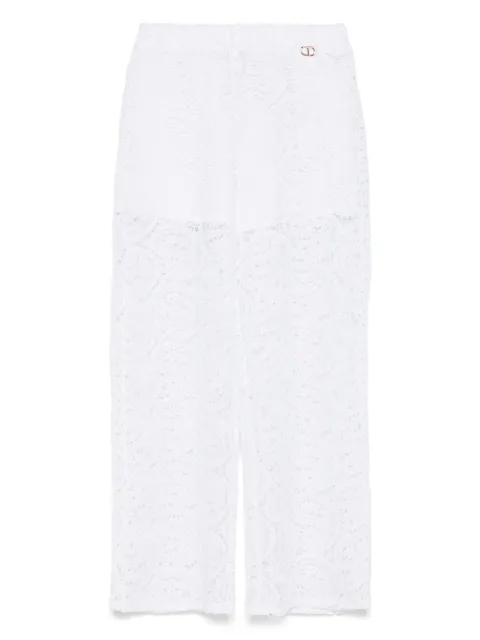 TWINSET Kids lace trousers