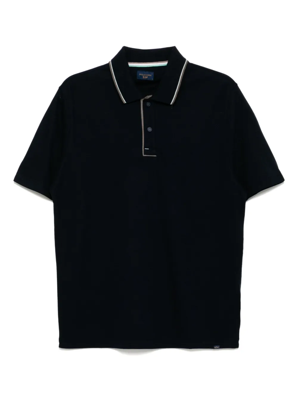Paul & Shark Poloshirt met contrasterende details Blauw