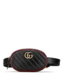 Gucci Pre-Owned 2016-2024 GG Marmont Matelasse Torchon Leather belt bag - Black