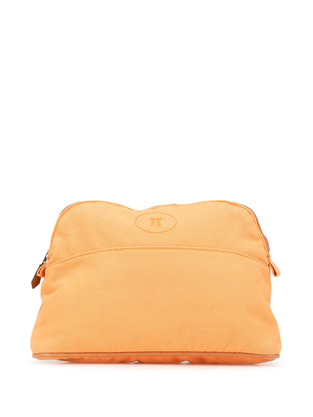 Hermès Pre-Owned 20th Century トワル ボリード トゥルース ドゥ ヴォワヤージュ PM ポーチ - オレンジ Hermès Pre-Owned 20th Century トワル ボリード トゥルース ドゥ ヴォワヤージュ PM ポーチ - オレンジ