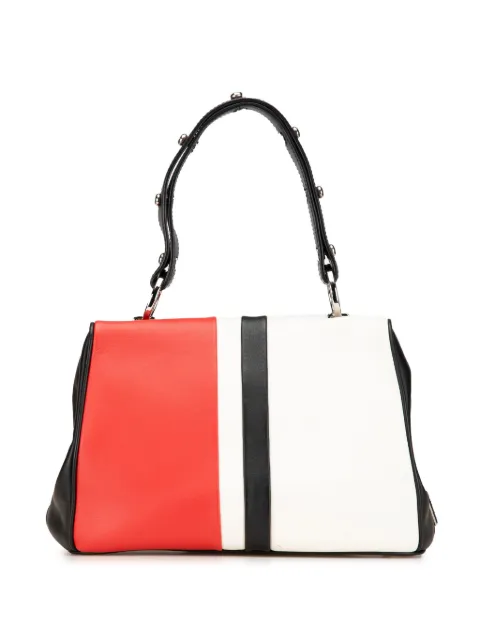 Prada Pre-Owned 2010-2024 Leather Baiadera Frame Bag handbag