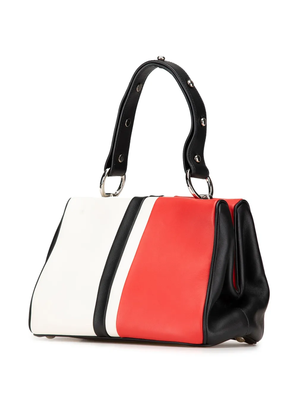 Prada Pre-Owned 2010-2024 Baiadera Frame Handtasche aus Leder | Taschen | Image 2