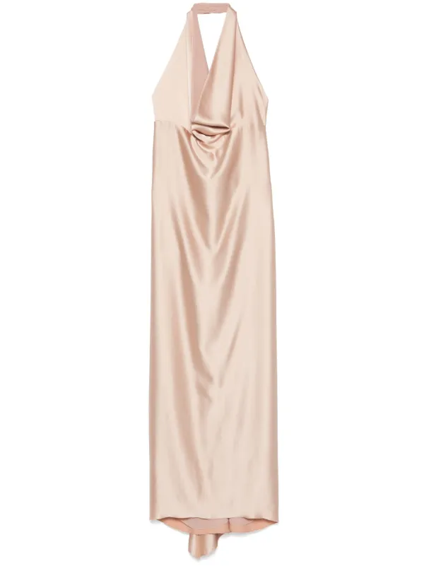 Blanca Vita Satin Maxi Dress