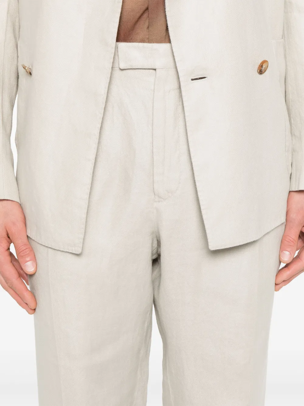 Boglioli Linnen pak Beige