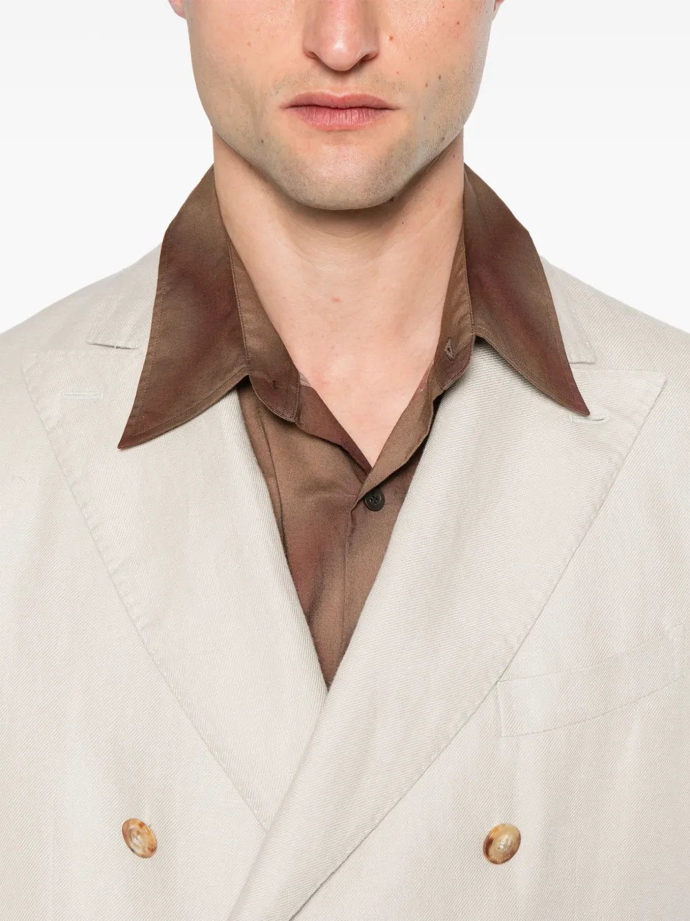 Boglioli Linnen pak Beige