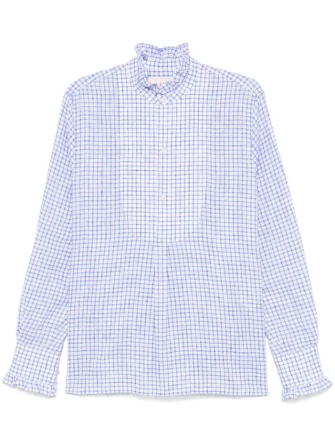 Valentino Garavani camisa con cuadros estampados