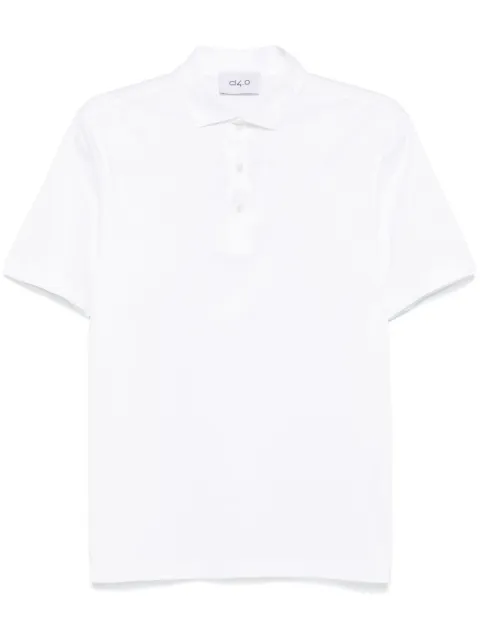 D4.0 cotton polo shirt