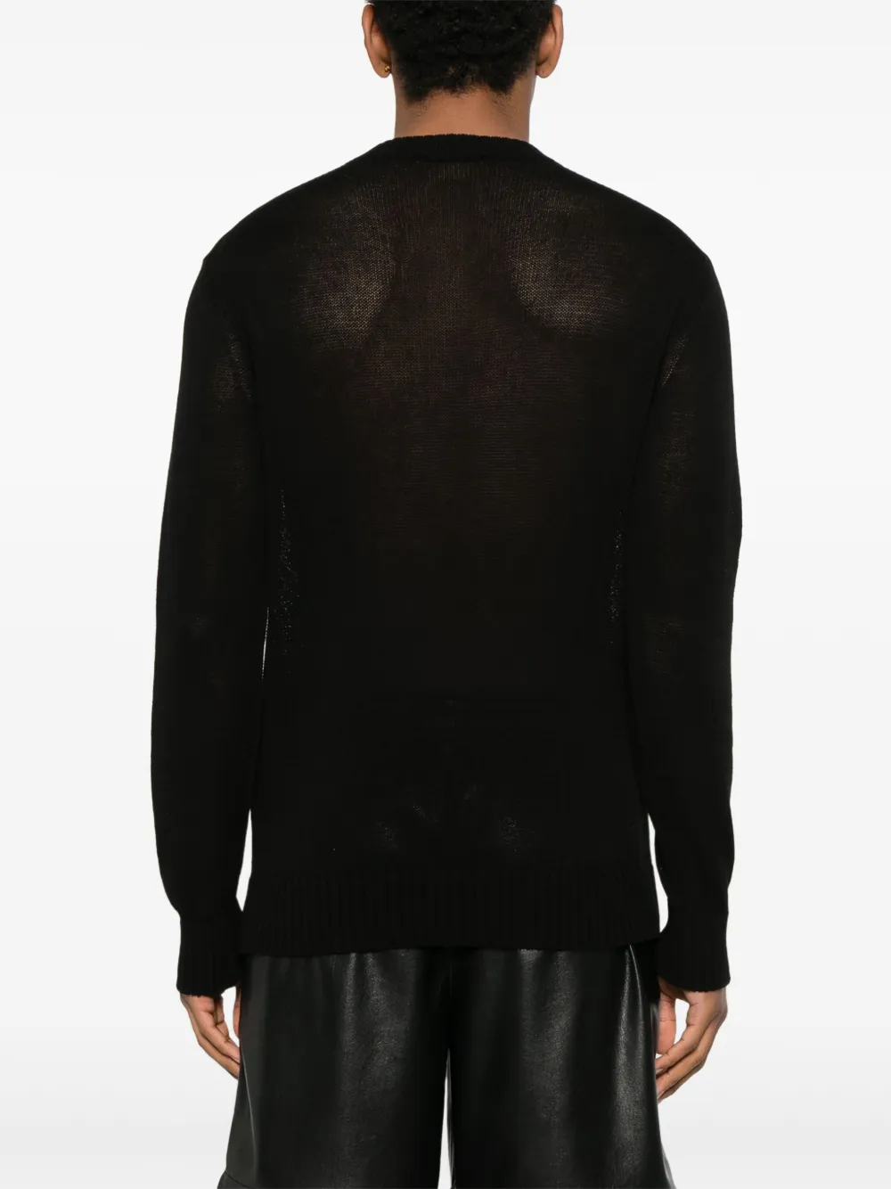 JIL SANDER+ Opengebreide trui Zwart